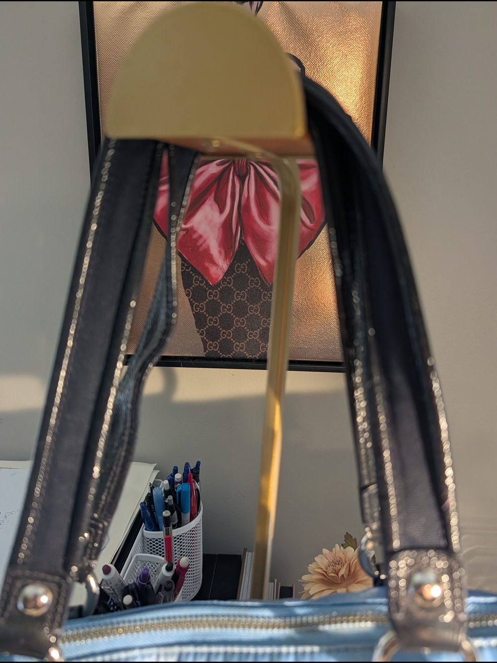 Coach Poppy Limited Edition NYC Glam Skyline Tote Bag - Picture 9 of 16